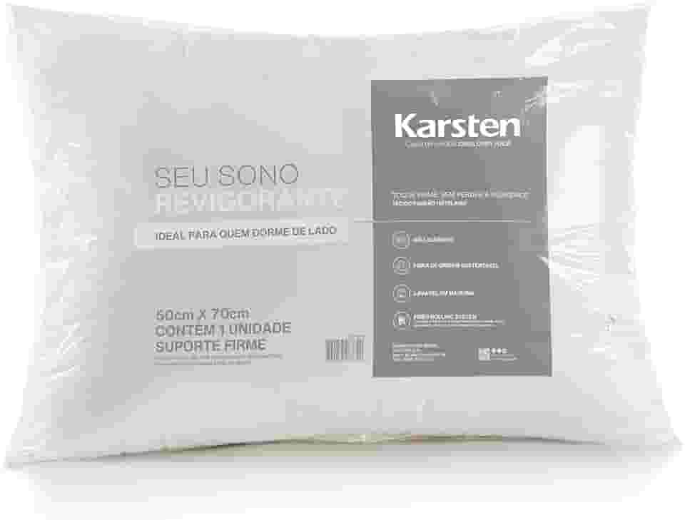 Karsten Travesseiro Suporte Firme Essencial para Dormir de Lado