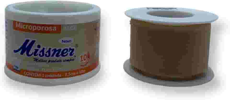 Missner Fita Microporosa Bege 2.5 Cm X 10 M