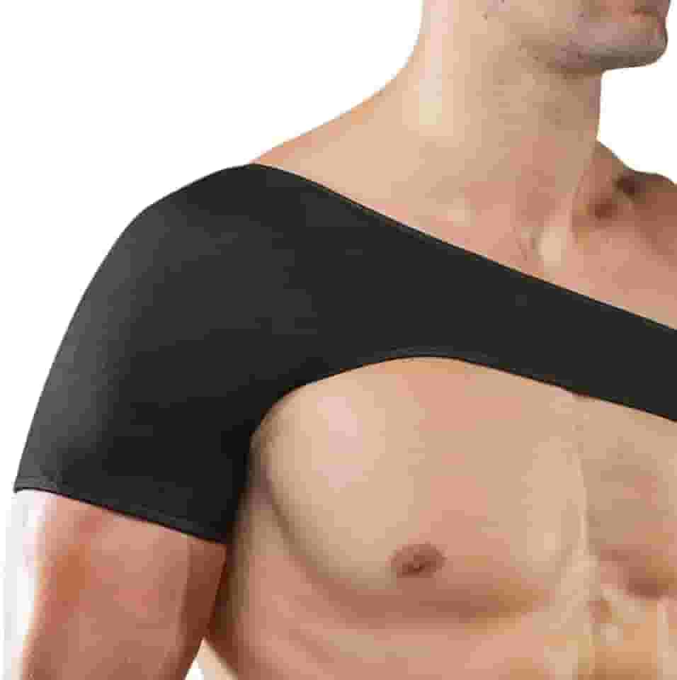 Protetor Ombro Ombreira, Ortopédica, Suporte Clavícula Neoprene 46Cm x 25Cm