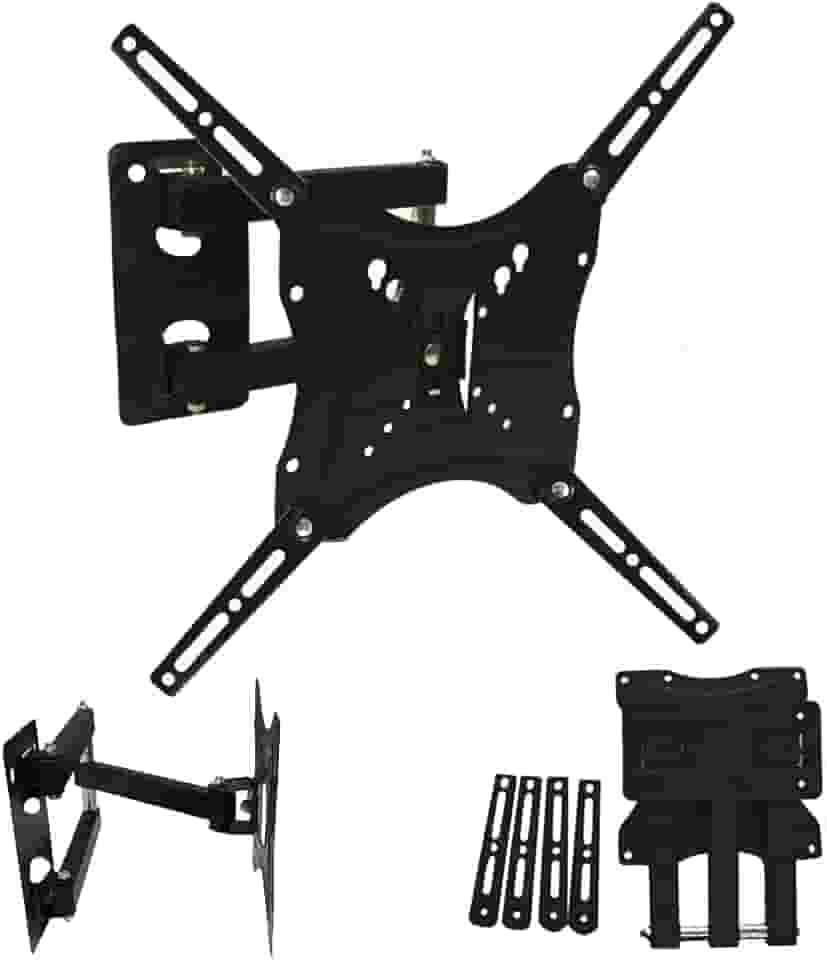MAXZIQF Suporte Articulado Universal para TV 14 a 32 Polegadas, Montagem na Parede, Compatível com Televisão