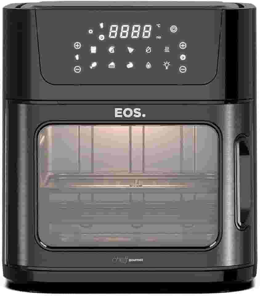 Fritadeira Air Fryer Oven EOS 15 Litros Digital Inox All Black EAF15IP 110V