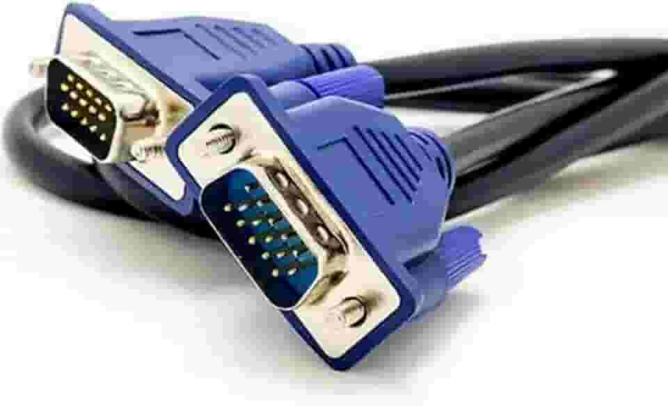 Cabo VGA 1,5 Metros Super Resistente Conexão Estável e Durável para TV, Projetor, Notebook e Monitores Compatível com Diversos Dispositivos, Fácil de Instalar Perfeito para Casa, Escritório e Escola