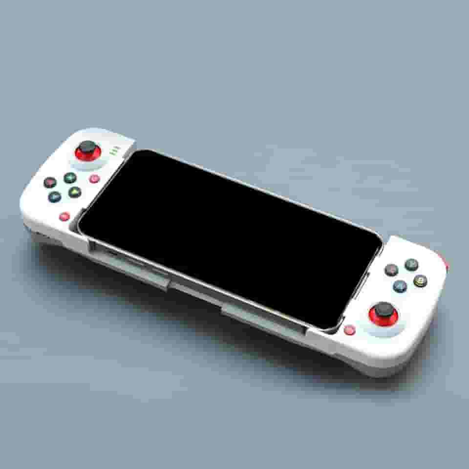 Gamepad sem fio compatível com Bluetooth controlador de jogo esticador joystick para telefones celulares PC computador