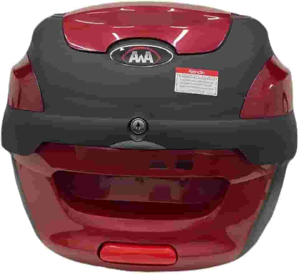 Baú Para Moto 41 Litros Original | Com Base Para FixaçãO | Capacidade MéDia(Vinho)