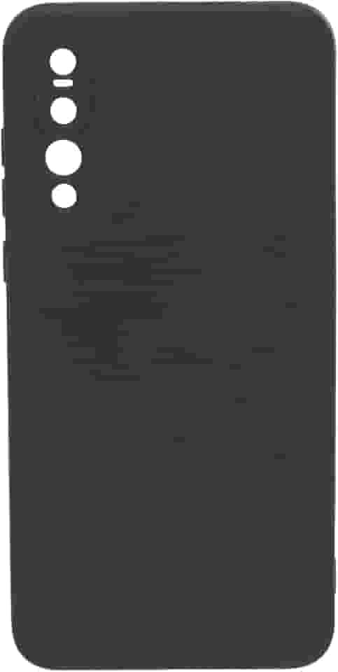 Capa de telefone para celulares de 16,2 x 7,5 x 0,43 cm, silicone TPU, antiqueda e absorção de choque, capa protetora para homens e mulheres, preta