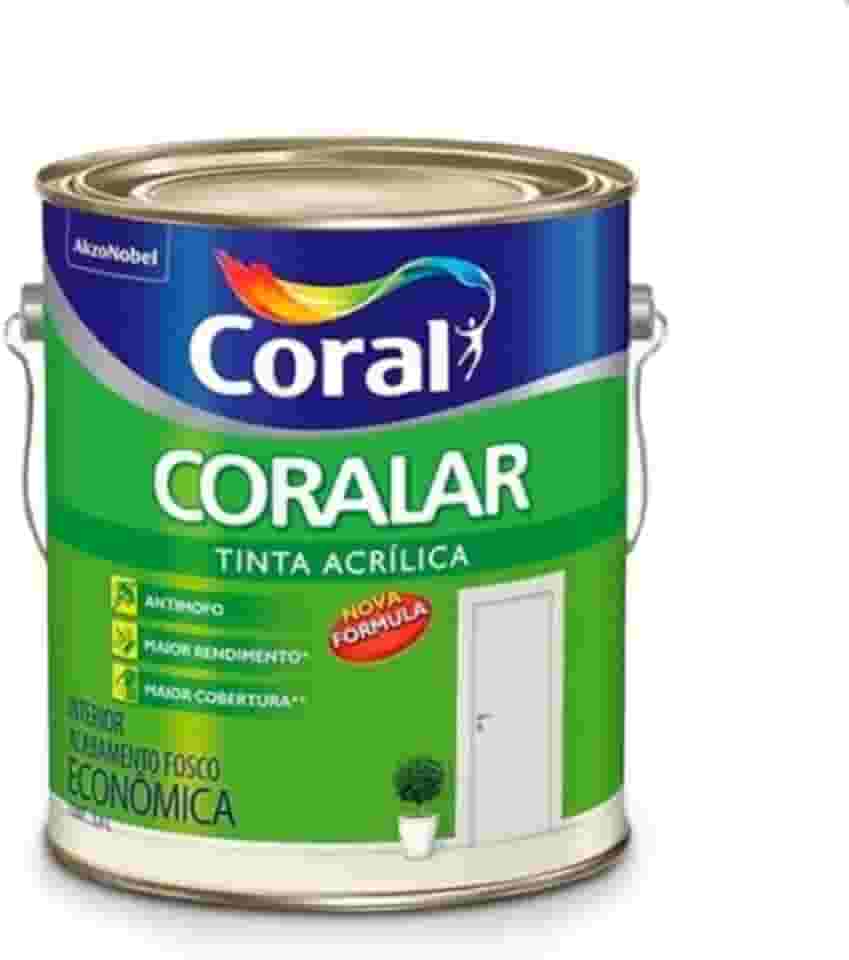 Tinta Acrílica Coralar, Areia, 3.6 L, Coral