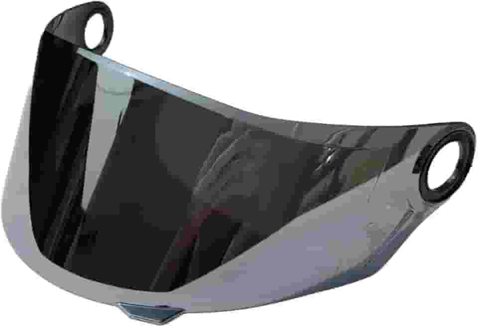 Viseira Para Capacete Espelhada Ls2 FF358 FF392 FF396 FW3 GT Anti Risco Helt Texx Mormaii (Cromada)