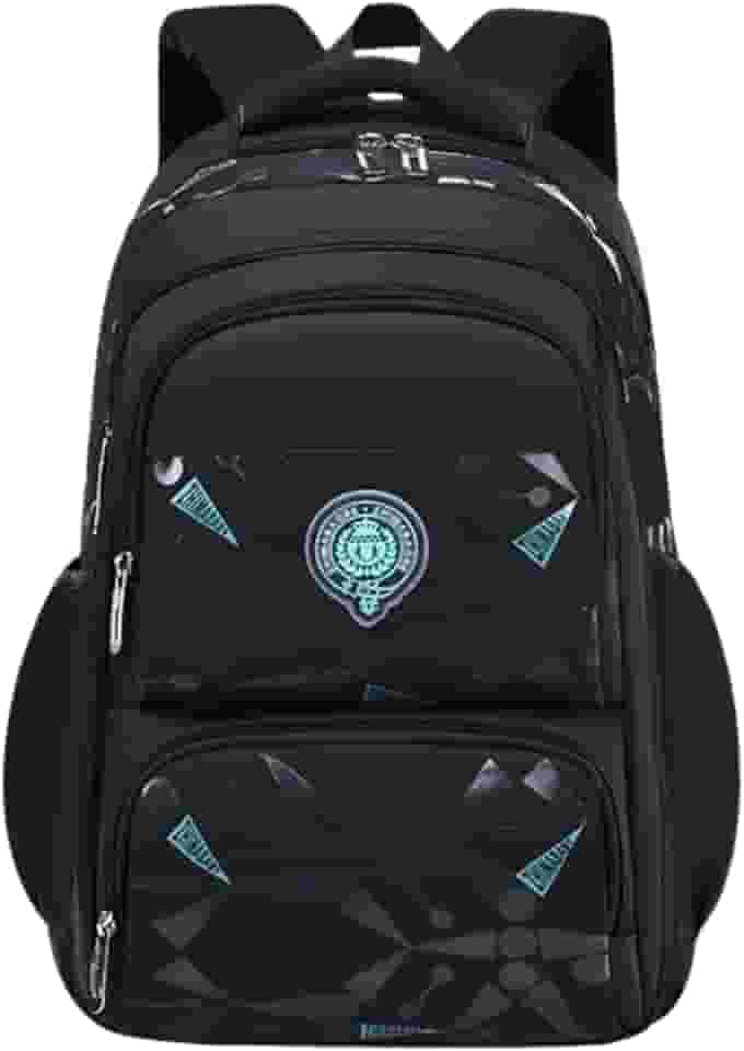 Mochila Masculina Bolsa Escolar Infantil Meninos Grande Espaço Lápis Fichario Notebook