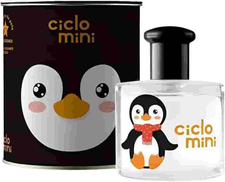 Ciclo Mini Colônia Infantil Pingucho, Deo Perfume em Lata para Meninos, 100ml