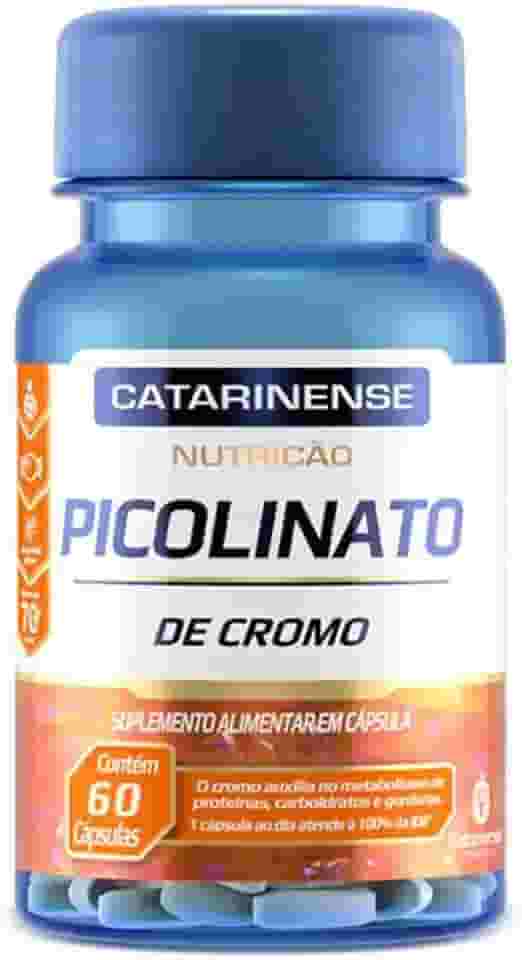 Picolinato de Cromo 60 Cápsulas - Catarinense