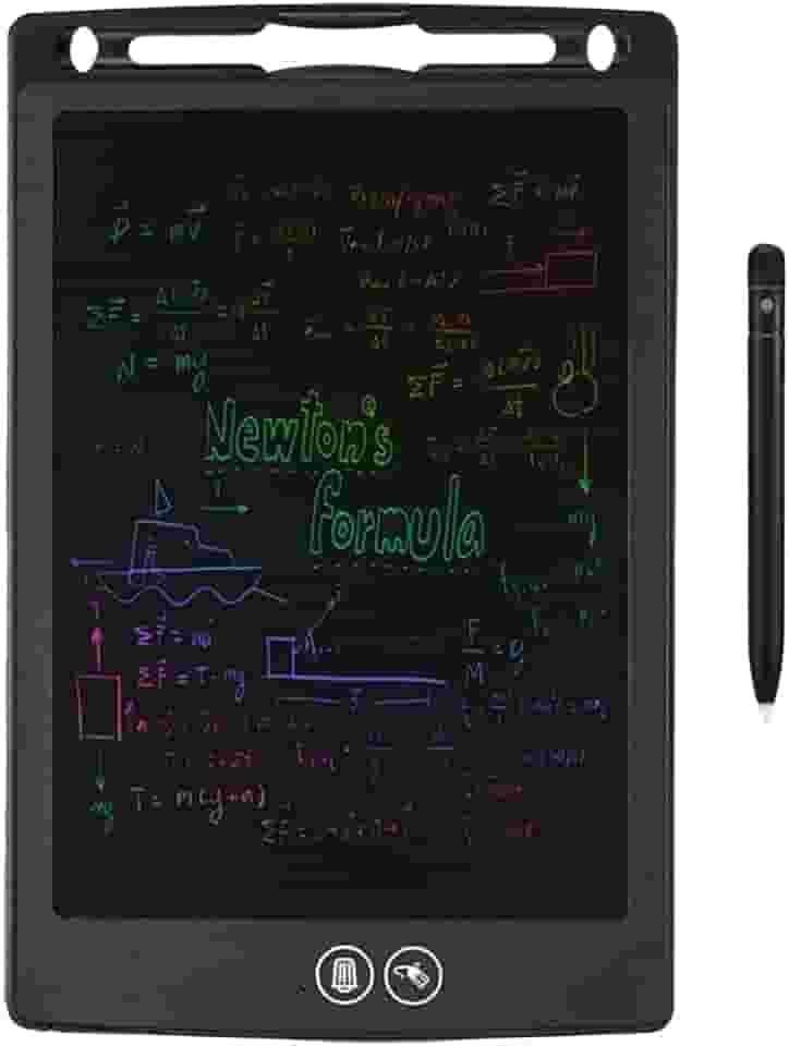 Tablet de desenho LCD 10 polegadas bloco escrita digital portátil com tela parcialmente apagável e caneta estilo