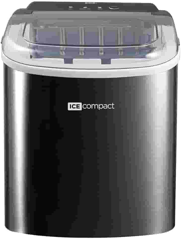 Máquina de Gelo EOS 12Kg Ice Compact Inox All Black EMG06P 110V