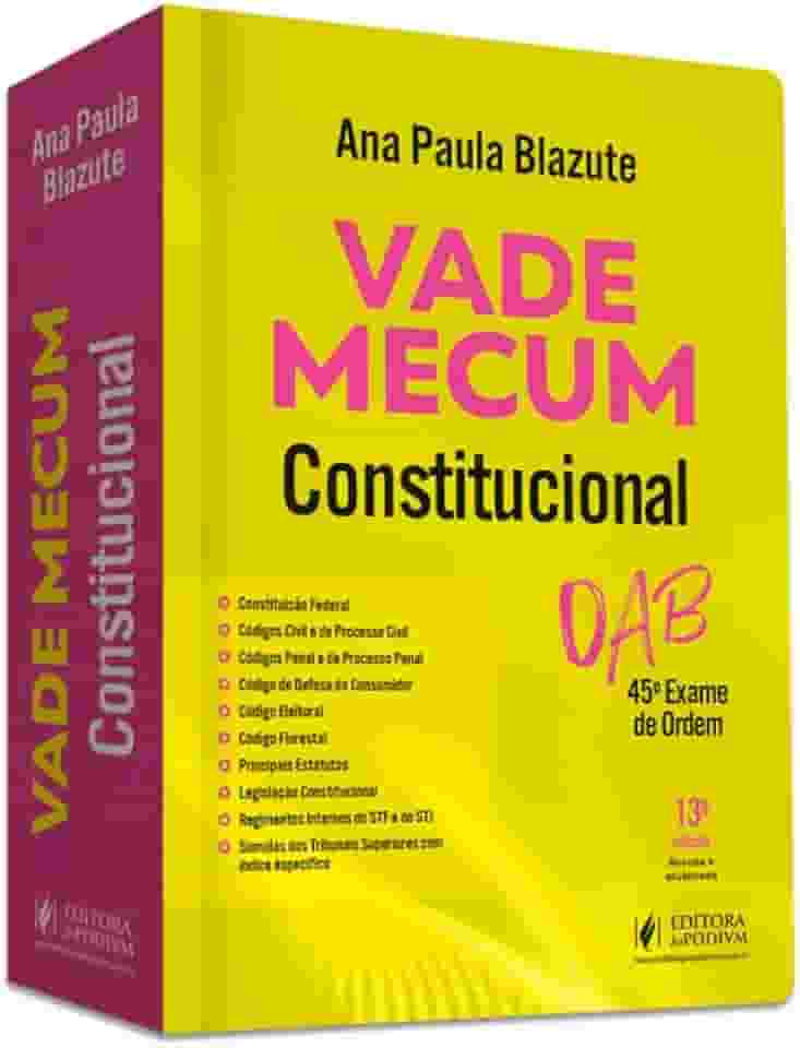 Vade Mecum Constitucional - 45º Exame de Ordem