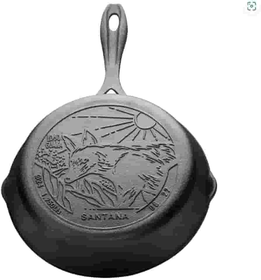 Frigideira Líder Ferro Fundido Lider Colecionável Lobo Guara 24cm