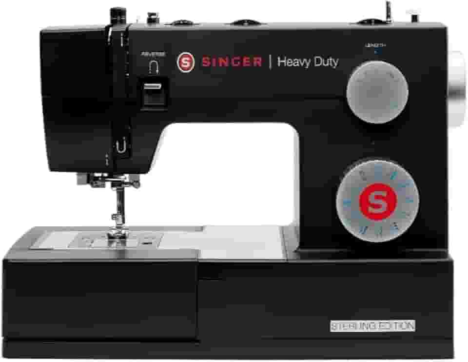 Singer Máquina de Costura HD4423 Sterling 110V | 23 Pontos, Casa de Botão, Braço Livre, Velocidade de até 1.100 Pontos/Min, Iluminação LED | Ideal para Todos os Projetos