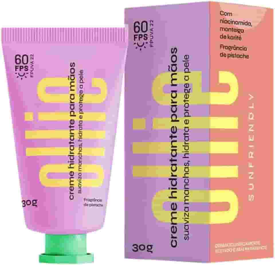 Ollie Creme Hidratante para Mãos FPS 60 FPUVA 22
