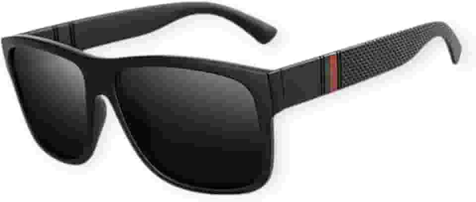 Óculos de Sol Masculino Polarizado Armação Texturizada LukeSports – Estilo Esportivo – Armação Texturizada