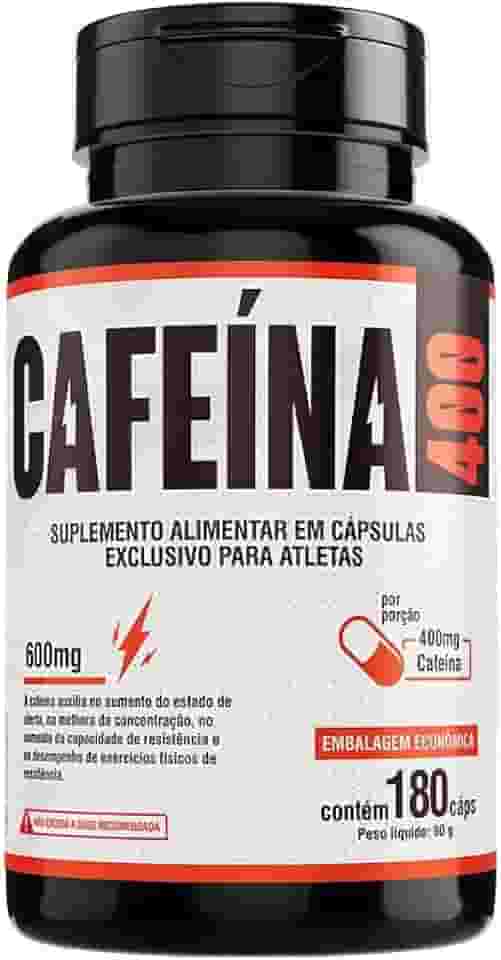 Floral Ervas do Brasil, Cafeína 400 Embalagem com 180 cápsulas 400mg/dose de 2 cáps.