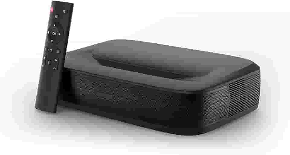 Projetor H2 Native 4K UHD com laser triplo | ultra curto de 120 polegadas | 3000 lúmens ANSI | Suporte 8K | Rec.709| Cuidados com os olhos | Android TV