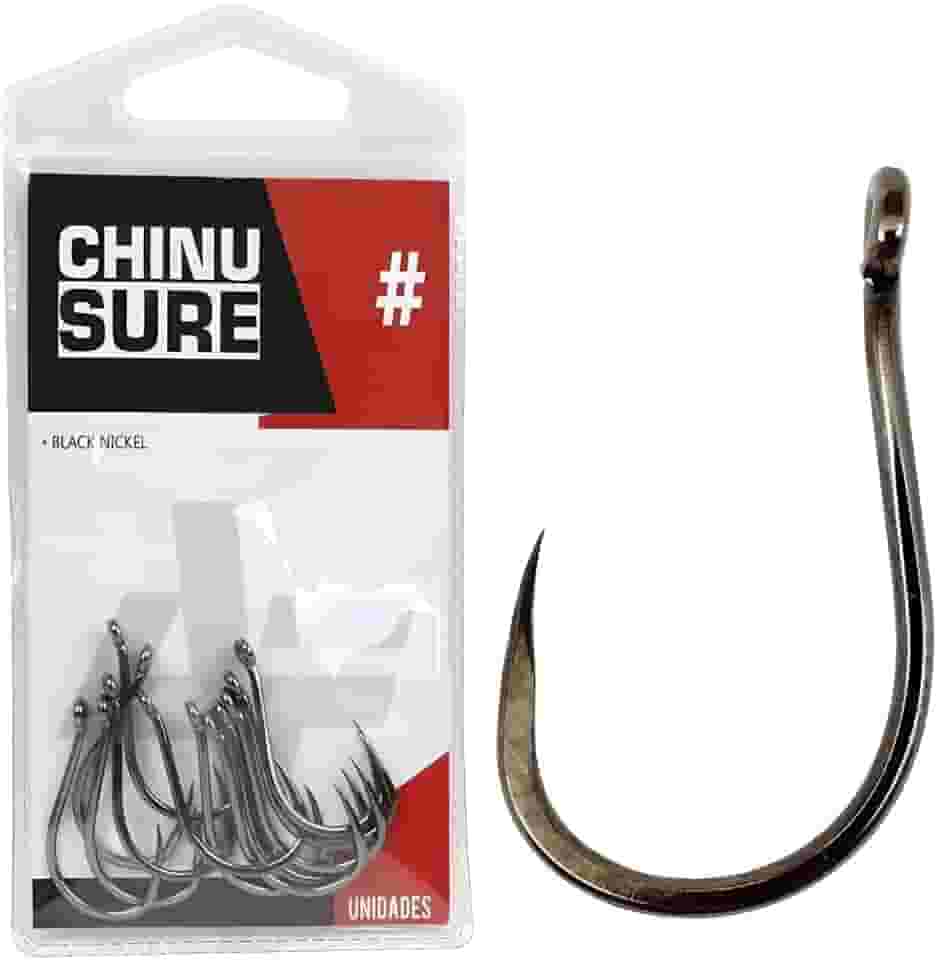 Anzol Chinu Sure Balck Nickel 19pcs - Albatroz N 05