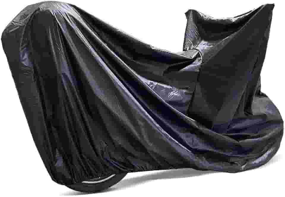 Capa de Cobrir Moto Ideal Para Motos Big Trail com Baú Impermeável Térmica Totalmente Forrada na parte Interna, de Couro Anti Risco, Chuva, Sol, Unha de Gato e Poeira Pode Usar com Moto Quente