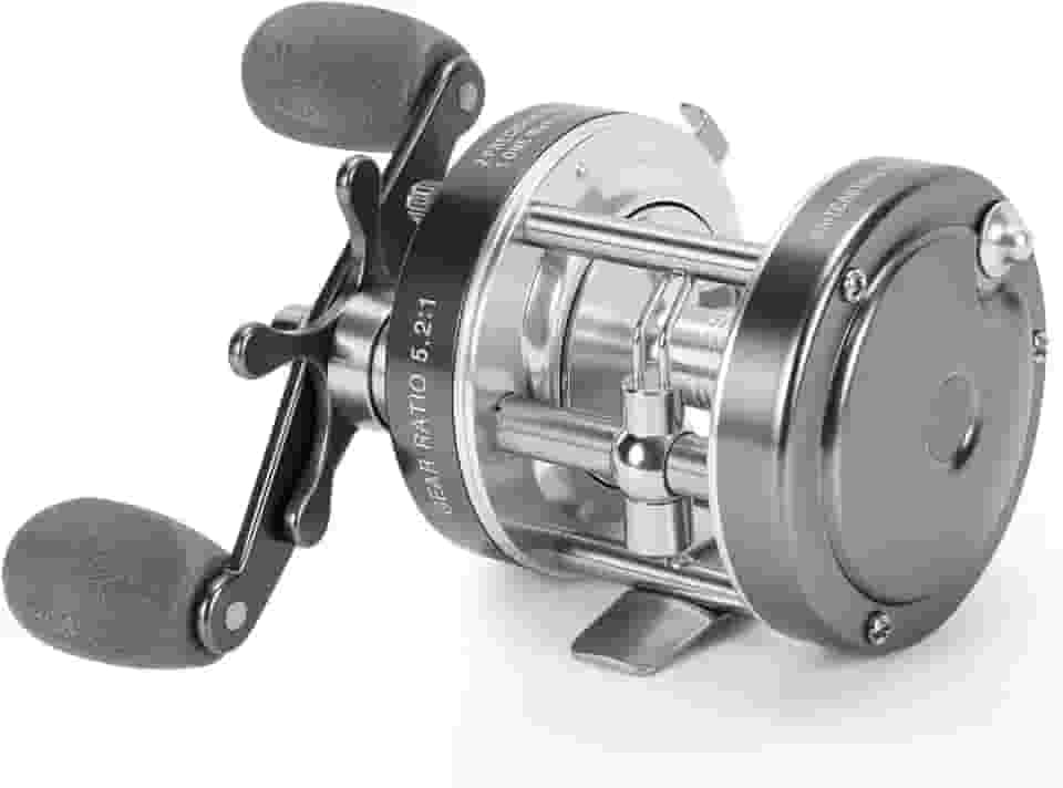 Carretilha de Pesca, Carreto de Pesca de Alto Perfil, Rácio RPM de 5,2:1, Adequado Para Áreas De Água Doce Ou Água Salgada Costeira