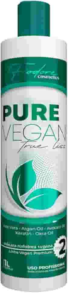 Progressiva Orgânica Sem Formol Pure Vegan Fiodore 1000ml