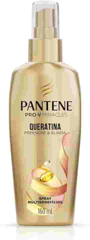 Pantene Pro-V Miracles Spray de Tratamento Multibenefícios Queratina + Pro-Vitamina B5 Preenche & Blinda 160 ml