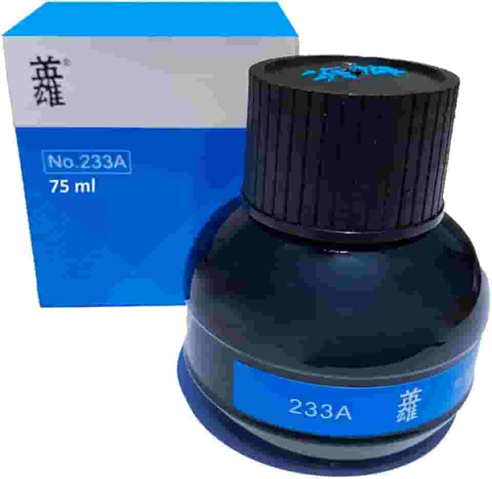 Tinta Hero, Tinta Para Caneta Tinteiro - Azul ou Preto (Azul)