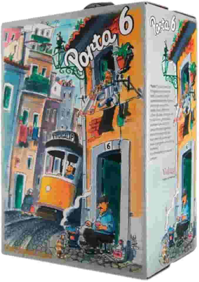 Vinho Tinto Português Porta 6 Bag In Box 3l