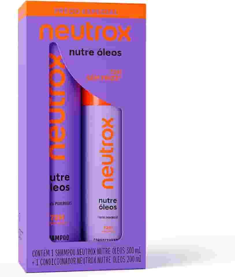 Neutrox Kit Shampoo 300ml e Condicionador Nutre Óleos 200ml