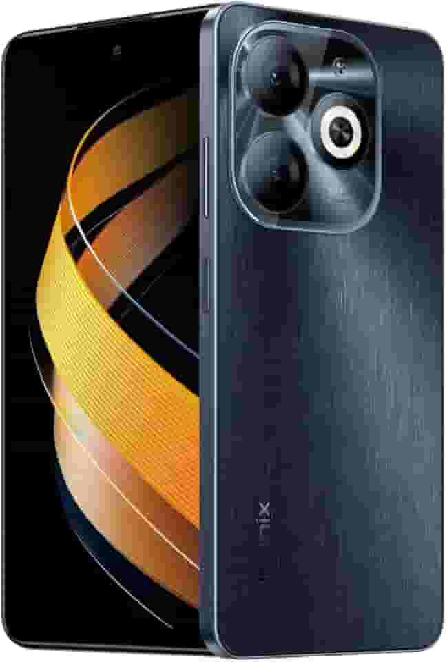 Smartphone INFINIX SMART 8 Pro, 256GB, 4GB RAM, 5000mAh, Câmera Dupla 50MP Ring Flashlight e Selfie 8MP, Tela Magic Ring 6.6' 90Hz, 5000mAh, Preto.