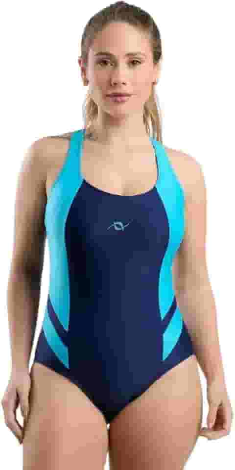 Maiô De Natação Hidroginástica Esportivo Nadador Feminino Piscina Praia