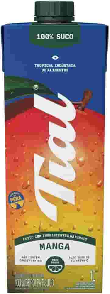 Suco Misto de Manga e Maçã 100%, Tial, 1L, Sem Adição de Açúcar, Sem Ingredientes Artificiais, Não Contém Conservantes, Pronto para Beber