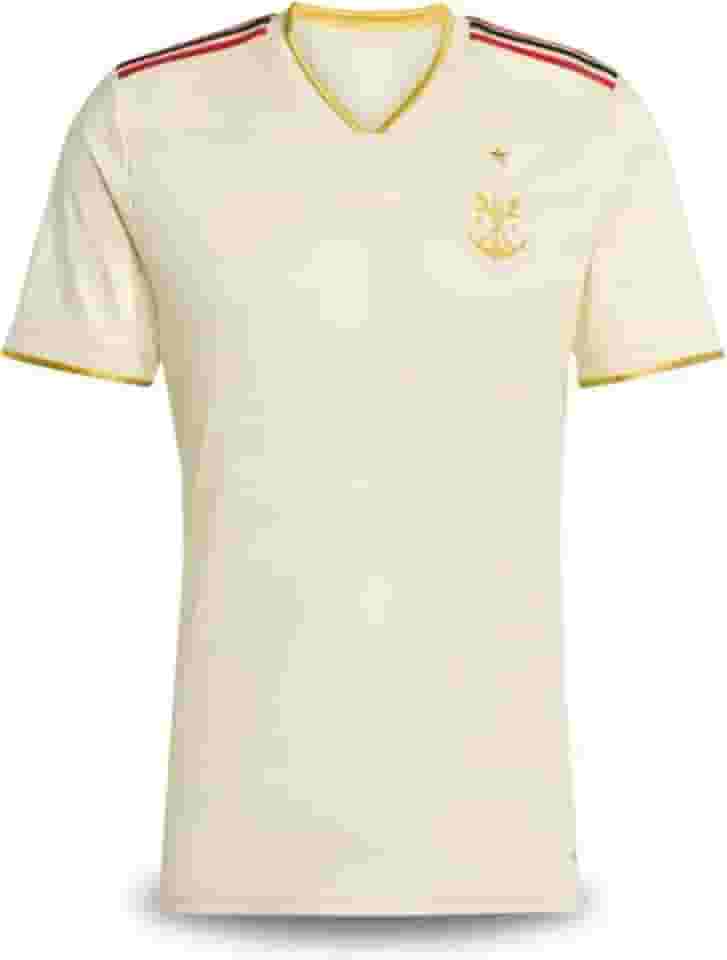 CAMISA DE TIME FLAMENGO BEJE 2025/26 CAMISETA DE FUTEBOL MASCULINO