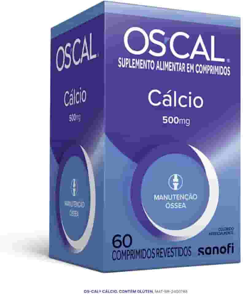 Os-Cal - Cálcio 500mg, 60 comprimidos revestidos