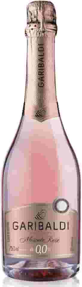 Espumante Moscato Rose 0,0% Zero Álcool 750ml - Garibaldi