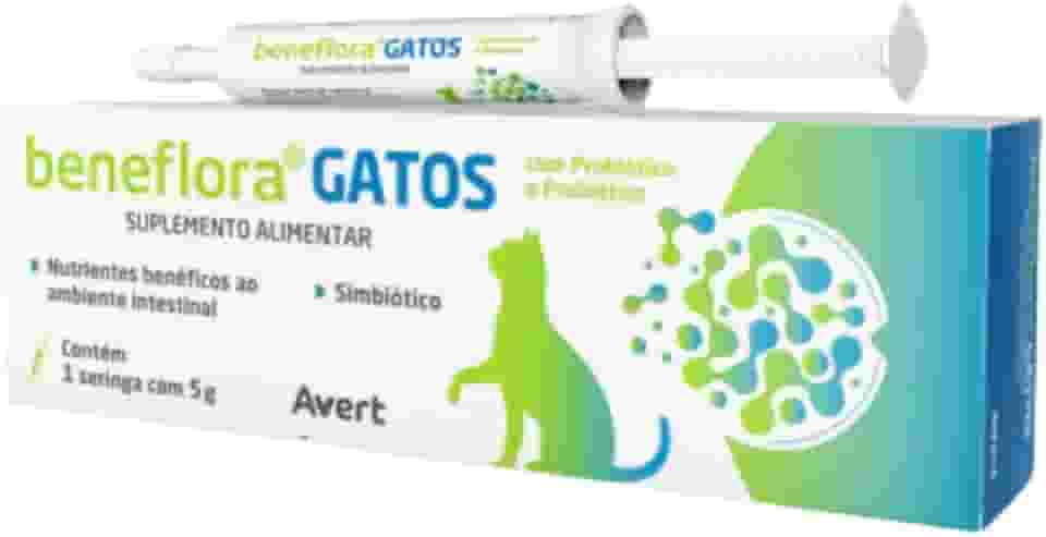 Beneflora Gatos Suplemento Probiotico Prebiotico Avert 5g
