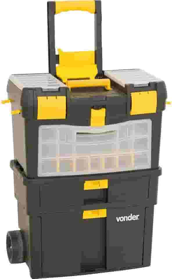 Vonder, Caixa Para Ferramentas, Plástica, Com Rodas, 46,0 Cm X 26,0 Cm X 62,0 Cm, Crv 0100.