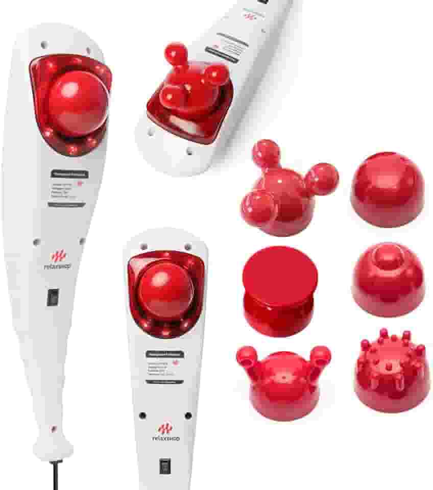 Massageador Elétrico Profissional Infravermelho Vibratório Percussão Relaxamento (220, Volts)