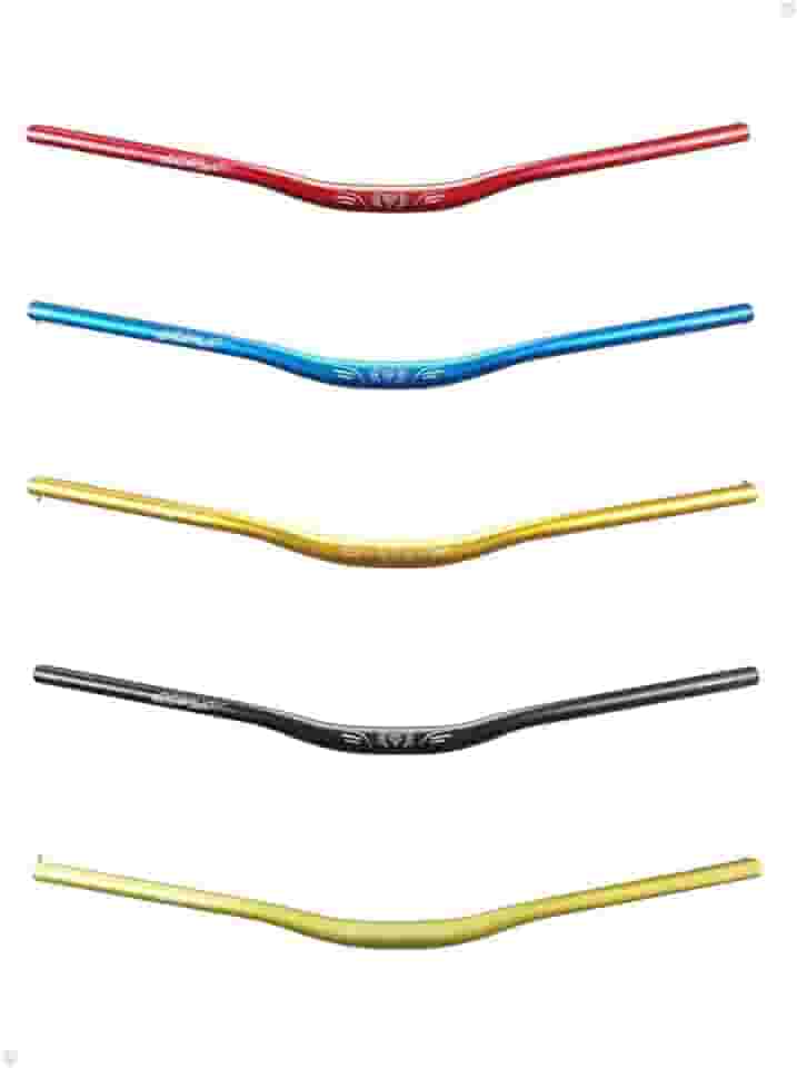 Guidão Mtb Bike 29 Alumínio 780mm 31.8mm Curvo Xc Cores (Preto)