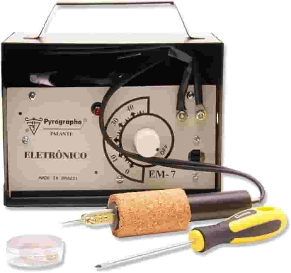 Pirógrafo Palante com 40 Temperaturas 110/220V (Bivolt)-Ref. Piroart EM-07