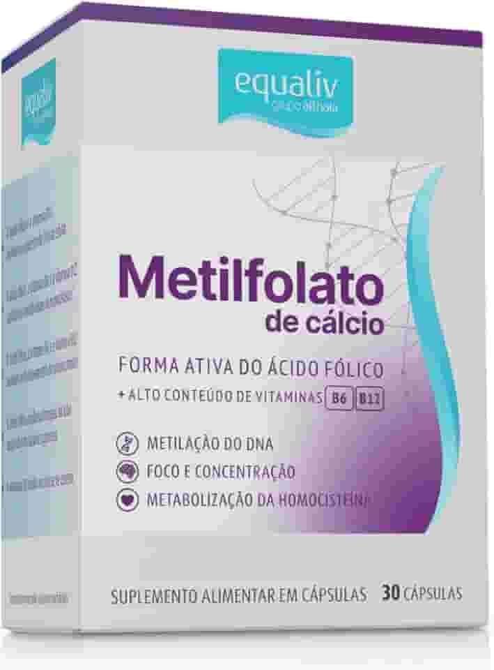 Metil Folato L-metilfolato 30 Cap's 355mcg, Equaliv Follatus