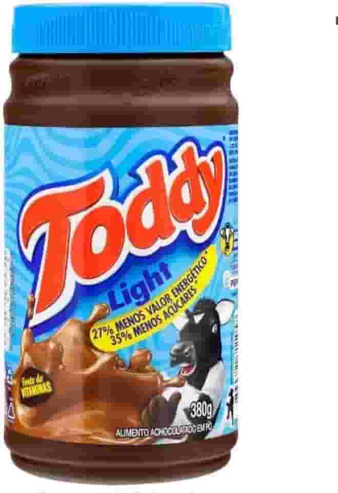 Toddy Light, Achocolatado em Pó, Pote 380g