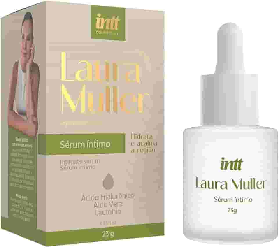 Sérum Íntimo Hidratante Aloe Vera e Ácido Hialurônico Laura Muller: Hidratação e Rejuvenescimento Íntimo - Intt
