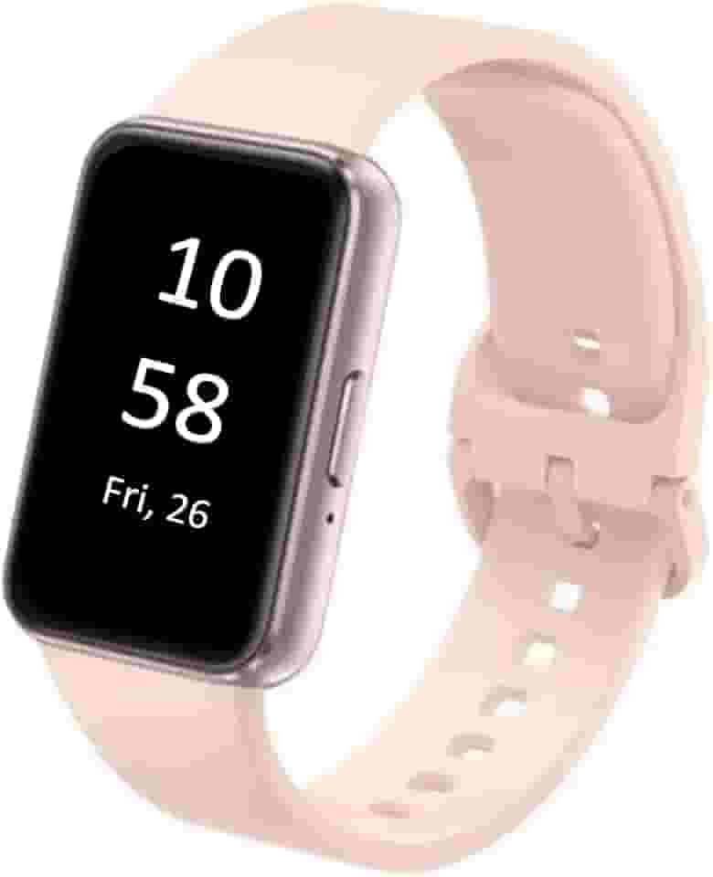 SAMSUNG Galaxy FIT 3 [2024] Tela AMOLED de 1,6 polegadas | Vida útil da bateria de 14 dias | Mais de 100 mostradores de relógio | Mais de 100 modos de exercício | Modelo internacional - (rosa)