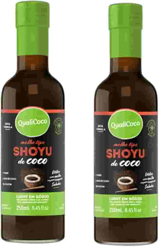 Kit 2X: Shoyu de Coco Qualicoco 250ml