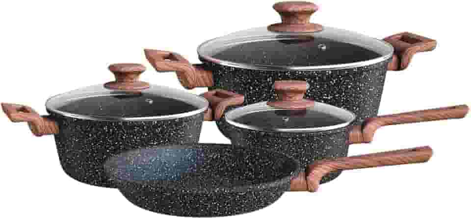 Euro Home - Cj. de Panelas 4 pç. Colorstone Wooden - ALU8709-WD