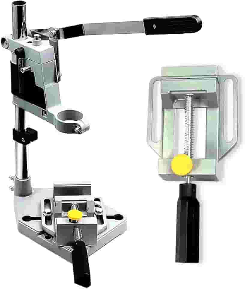 Suporte Para Furadeira 1/2 E 3/8 Manual C/Morsa Ajustável