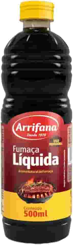 Arrifana Fumaça Liquida - Aroma E Sabor Defumado 500 Ml